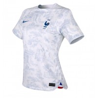 Fotballdrakt Dame Frankrike Antoine Griezmann #7 Bortedrakt VM 2022 Kortermet